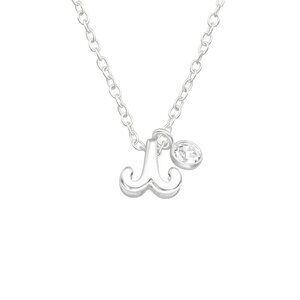 Sterling Silver Diamond Aries Necklace